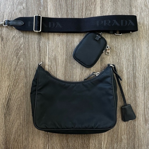 Prada Re-Edition 2005 Re-Nylon Bag Black - Picture 2 of 8